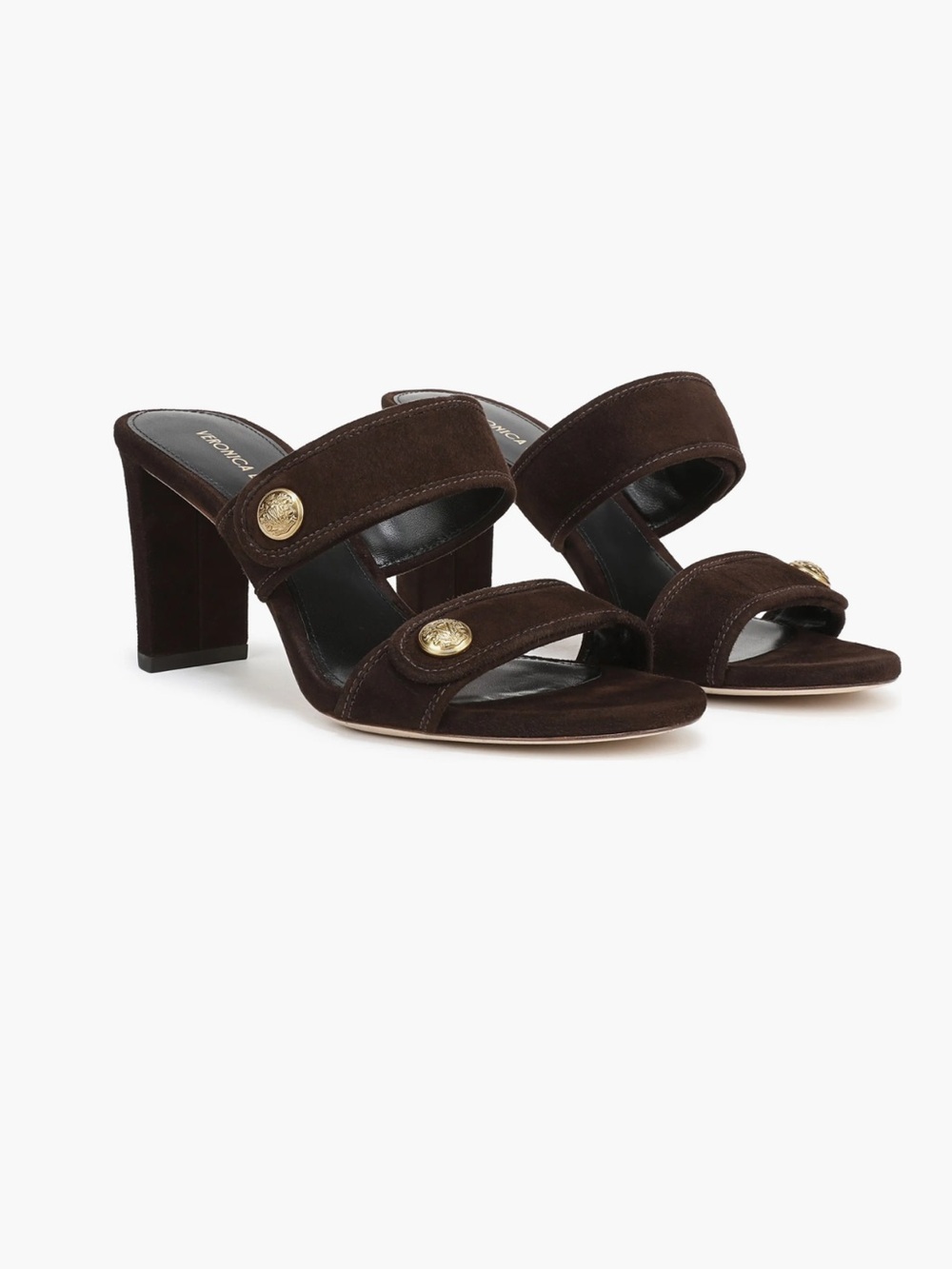 Veronica Beard Galea Slide Sandal espresso women size 10 gently used $350